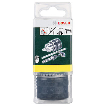 Зубчастий патрон Bosch + SDS-Plus адаптер (2607000982)