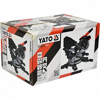 Пила торцовочная аккумуляторная Yato (YT-82816)