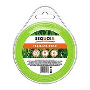 Косильна струна "Зірка" SEQUOIA 3,0 мм / 15 м (TL3.0-L15-Star)