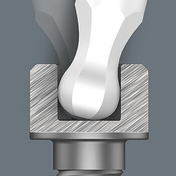 Набір ключів Hex Г-подібних WERA 950/7 Hex-Plus Multicolour Magnet 1 7 шт. з кулею, з магнітизатором (05022534001)