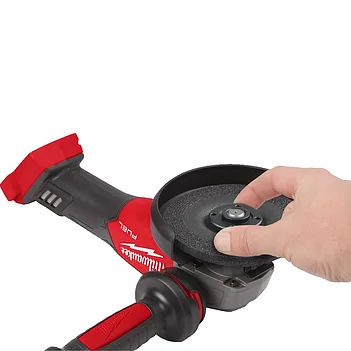 Угловая шлифмашина Milwaukee M18 CAG125X-0 + диск алмазный 10 шт. (4932479674) - без аккумулятора и зарядного устройства
