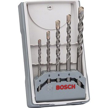 Набор сверл по бетону Bosch X-Pro CYL-3 5шт. (2607017080)