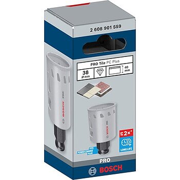 Коронка по плитке Bosch PRO Tile PC Plus 38 мм (2608901559)