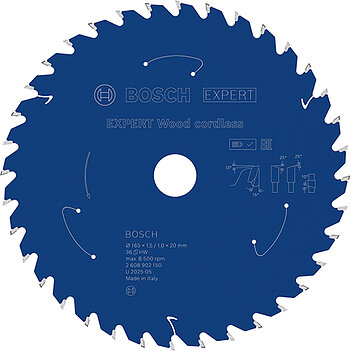 Диск пильный по дереву Bosch Expert Wood 165x1,0х20 мм (2608902150)