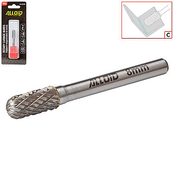 Фреза по металу Alloid Pro 8 мм тип C (CB-63238C)