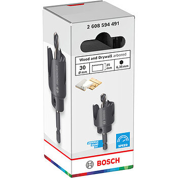 Коронка по дереву Bosch BiMetal Wood and Drywall 30 мм (2608594491)
