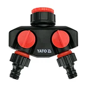 Распределитель 2-канальный Yato 1" - 3/4" (YT-89100)