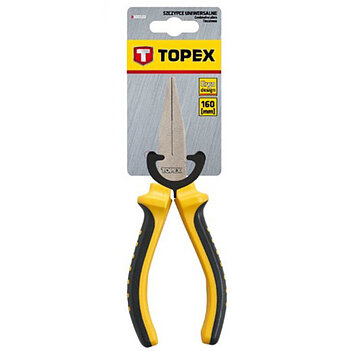 Довгогубці прямі TOPEX 160 мм (32D108)