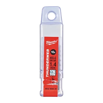 Сверло по металлу Milwaukee Thunderweb HSS-G 1,4х40 мм 10 шт. (4932459829)