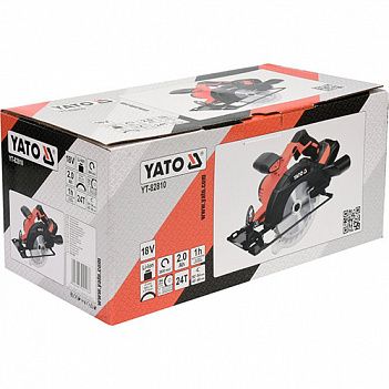 Пила дискова акумуляторна Yato (YT-82810)