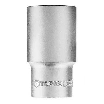Головка торцевая 6-гранная удлиненная TOPEX 1/2" 32 мм (38D763)