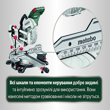 Пила торцювальна Metabo KGSV 216 MC (615216000)