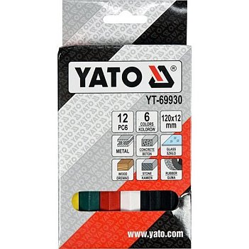 Олівець для розмітки універсальний Yato 12 шт (YT-69930)