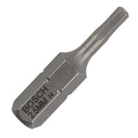 Біта Hex Bosch Extra Hard 1/4" 2,5 мм 3 шт (2607001720)
