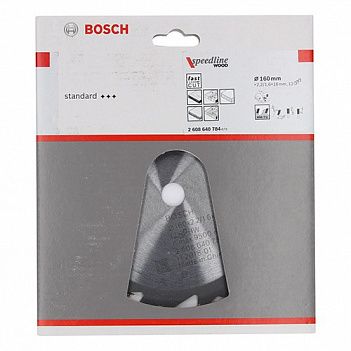 Диск пиляльний по дереву Bosch Speedline Wood 160x16 мм (2608640784)