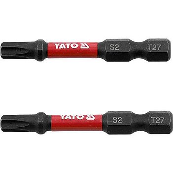 Бита ударная Torx Yato 1/4" T27 2 шт. (YT-78055)