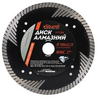 Диск алмазний турбо Sturm 180х1,6x22,23мм 1шт (5171304)