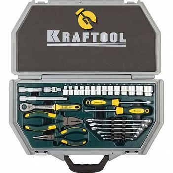 Набор инструмента Kraftool "Industrie" 3/8" 28ед. 6PT (27975-H28)