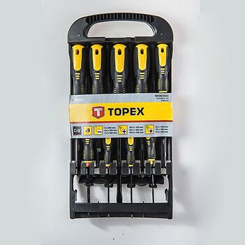 Набор отверток TOPEX Cr-V 9 шт. (39D930)