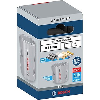 Коронка универсальная Bosch PRO Multi Material 51 мм (2608901513)