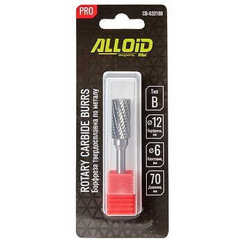Фреза по металлу Alloid Pro 12 мм тип B (CB-63219B)