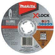 Круг відрізний по металу Makita X-LOCK 125х1,2х22,23 мм (E-00418)
