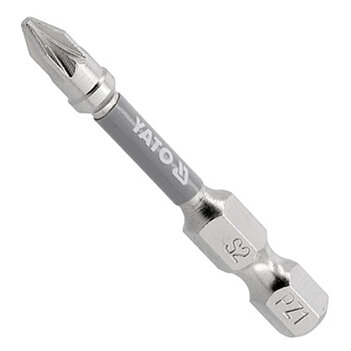 Бита Pozidriv Yato 1/4" PZ1 2 шт. (YT-78023)