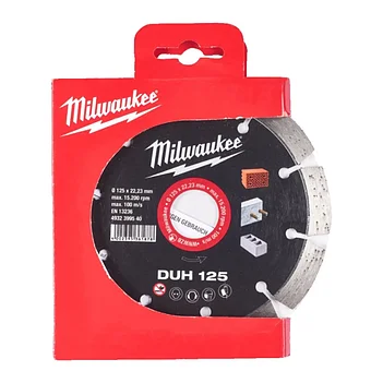 Угловая шлифмашина Milwaukee M18 CAG125X-0 + диск алмазный 10 шт. (4932479674) - без аккумулятора и зарядного устройства