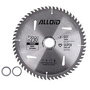 Диск пильный по дереву Alloid 230х30,0/25,40/22,20 мм (WS-23060)