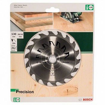 Диск пильный по дереву Bosch Precision 130x20мм (2609256846)