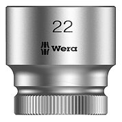 Головка торцевая 6-гранная WERA Zyklop 8790 HMC Cr-V 1/2" 22 мм (05003613001)