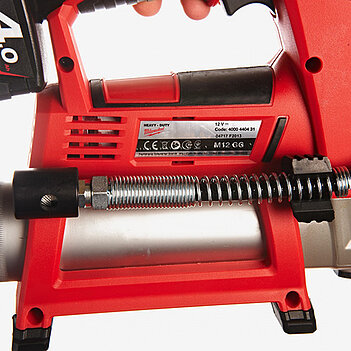 Шприц змащувальний акумуляторний Milwaukee M12 GG-0 400 мл (4933440493) - без акумулятора та зарядного пристрою