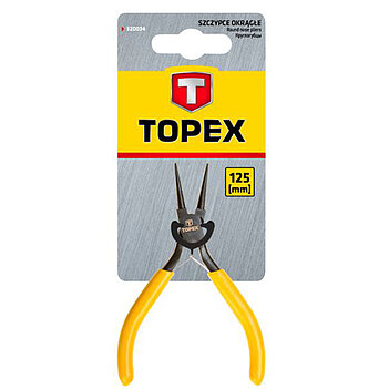 Круглогубці TOPEX 125 мм прецизійні (32D034)