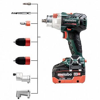 Аккумуляторная дрель-шуруповерт Metabo GB 18 LTX BL Q I (602362500)