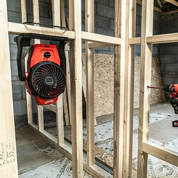 Вентилятор аккумуляторный Milwaukee M12 AF-0 (4933478228) - без аккумулятора и зарядного устройства:
