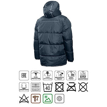 Куртка утеплена Hoegert LEON розмір XXXL/58 (HT5K926-3XL)