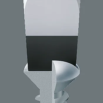 Отвертка шлицевая диэлектрическая WERA Kraftform 1060 i SL4,0 x 100 мм VDE 1000V (05051583001)