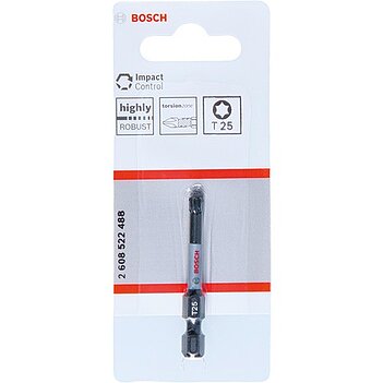 Бита Torx ударная Bosch Impact Control 1/4" T25 1 шт. (2608522488)