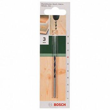 Сверло по дереву Bosch 3x60мм 1шт (2609255200)
