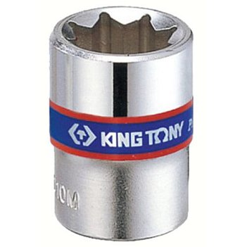 Головка торцевая 8-гранная King Tony 1/4" 10мм (231010M)