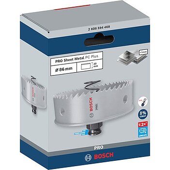 Коронка по металлу Bosch Sheet Metal 86 мм (2608594468)