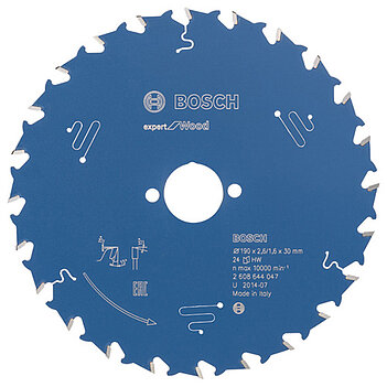 Диск пиляльний по дереву Bosch Expert for Wood 190х1,6x30 мм (2608644047)