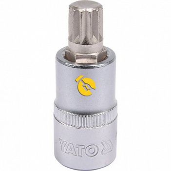 Головка торцевая с битой Spline Yato 1/2" M12 (YT-04344)