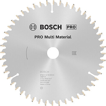 Диск пиляльний універсальний Bosch Multi Material 180х30 мм (2608640507)
