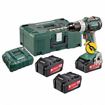 Аккумуляторная ударная дрель-шуруповерт Metabo SB 18 LT BL SET (602316960)