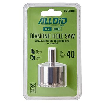 Коронка по керамике Alloid Base CS45 40 мм (GS-50040)