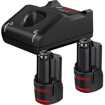 Аккумулятор Li-Ion Bosch АК GBA 12,0В 2 шт. + зарядное устройство (1600A019RD)