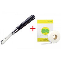 Нож прививочный Due buoi + лента прививочная (KIT_3)
