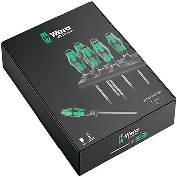 Набір викруток WERA TORX BO Kraftform Plus 367/6 6 шт. (05138250001)
