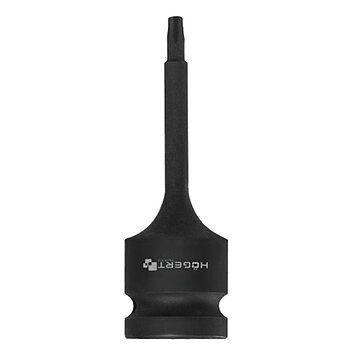 Головка торцевая с битой Torx ударная Hoegert Cr-Mo 1/2" T25 (HT4R040)